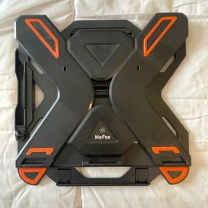 Used once, Adjustable laptop stand, ergonomic riser laptop holder stand